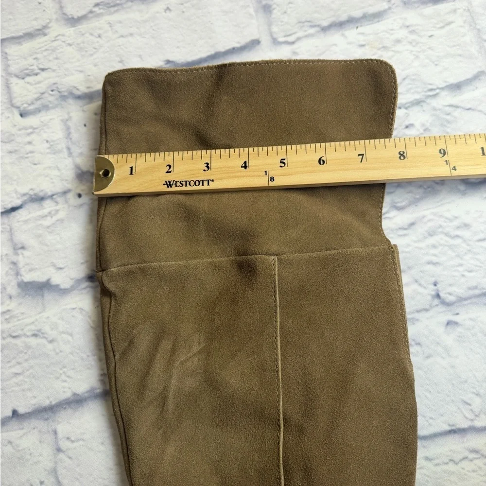 Sporto Felicia Tan Over the Knee Boots. Suede. Size 8.5